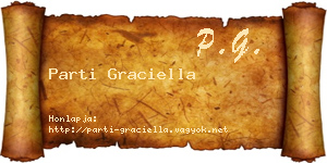 Parti Graciella névjegykártya